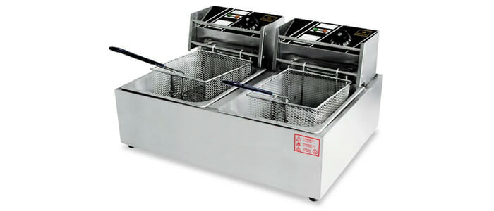 Fry King เตาทอดไฟฟ้า 2 หัว รุ่น FR-552E